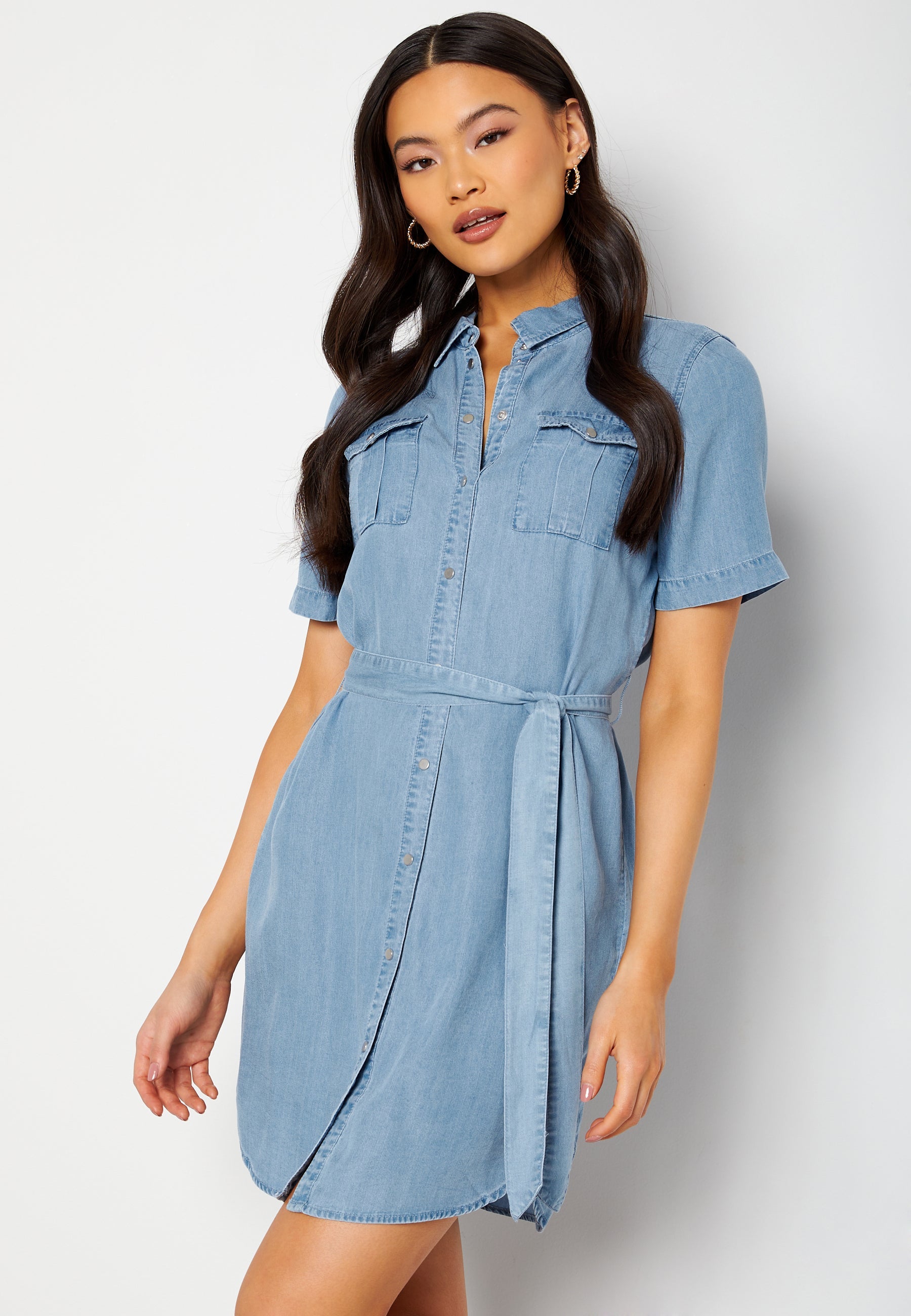 VERO MODA Silja SS Short Shirt Dress