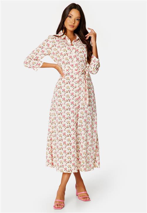 Pieces April New 3/4 Ankle Dress