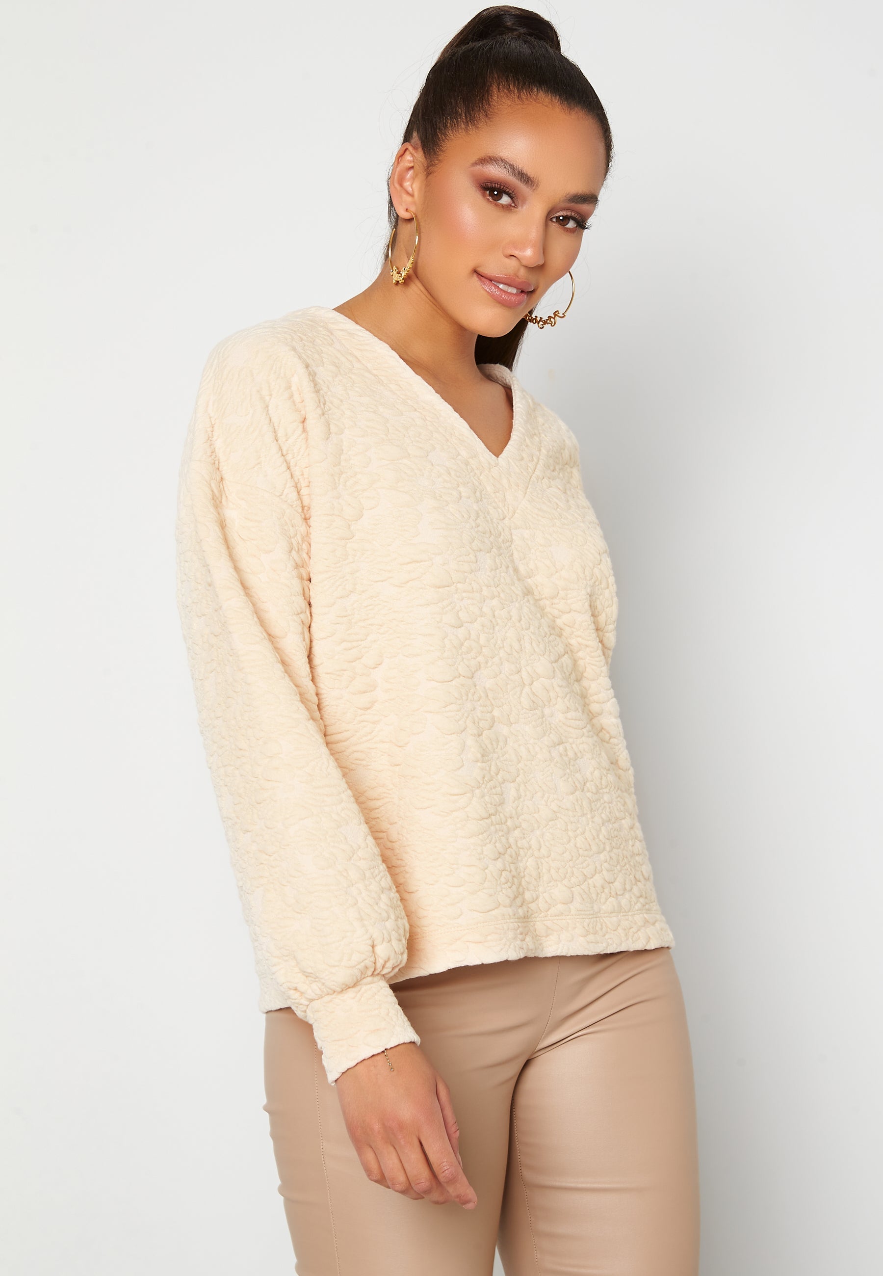 SELECTED Gina LS V-Neck Sweat