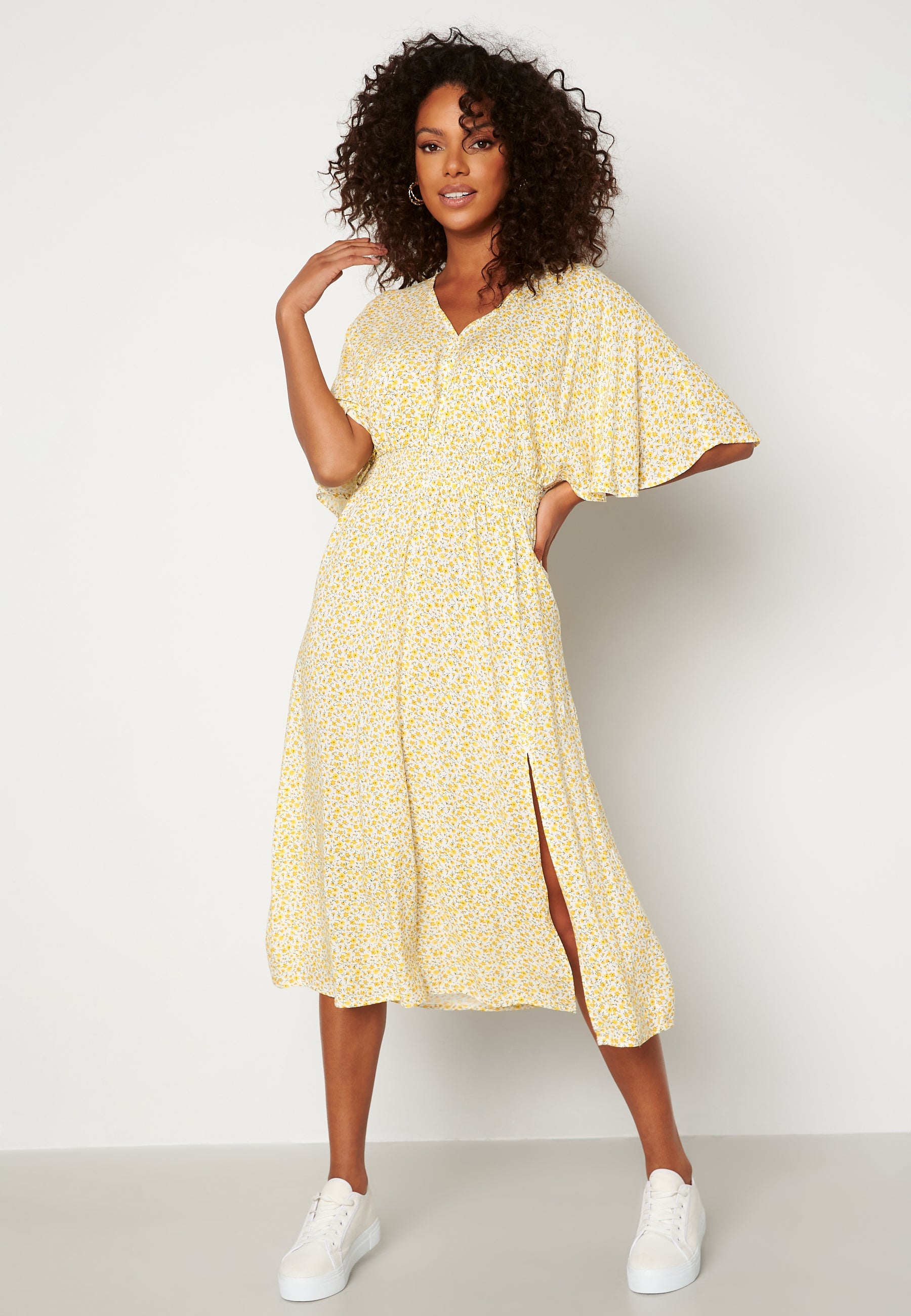 BUBBLEROOM Parisia butterfly sleeve dress