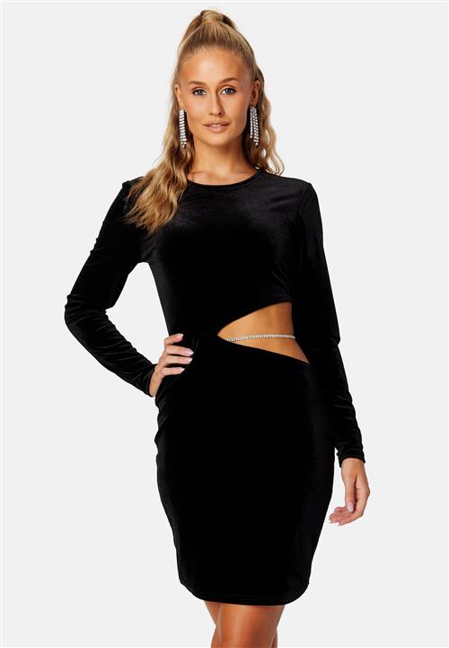 ONLY Smooth L/S Velvet Dress