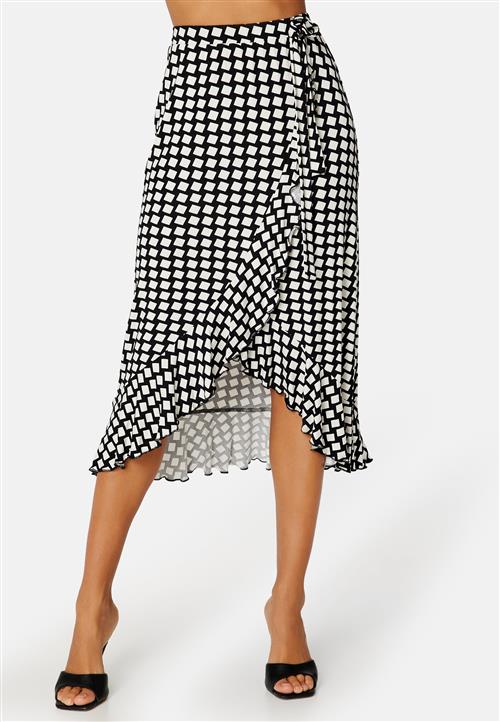 Happy Holly Frill Wrap Skirt