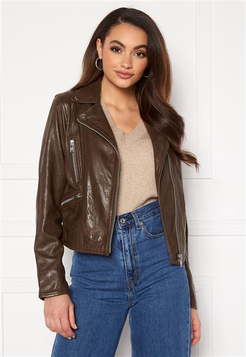 JOFAMA Kaley Leather Biker