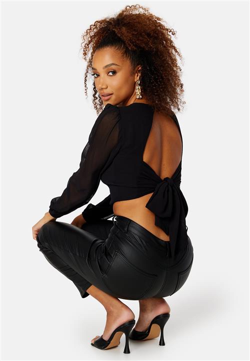 BUBBLEROOM Malia Open Back Blouse