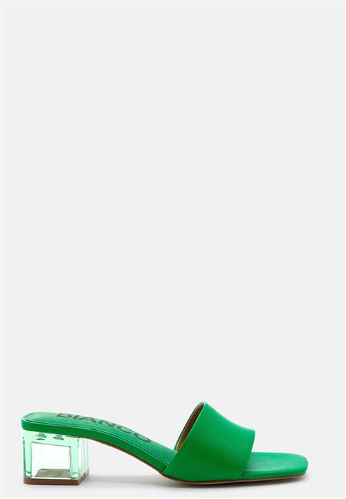 Bianco Foxy Square Mule