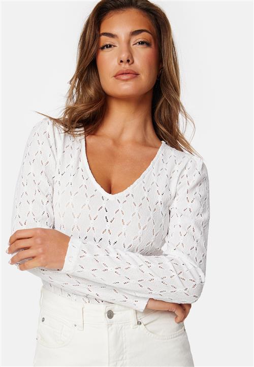 VILA Zuzan V-Neck L/S Top