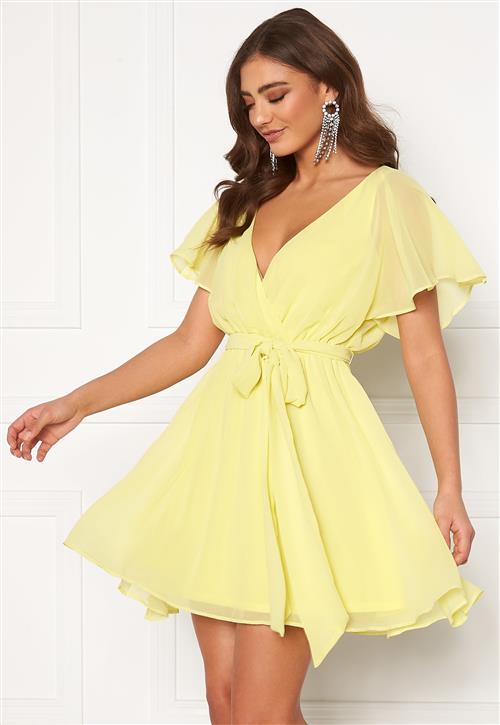 Goddiva Flutter Skater Dress