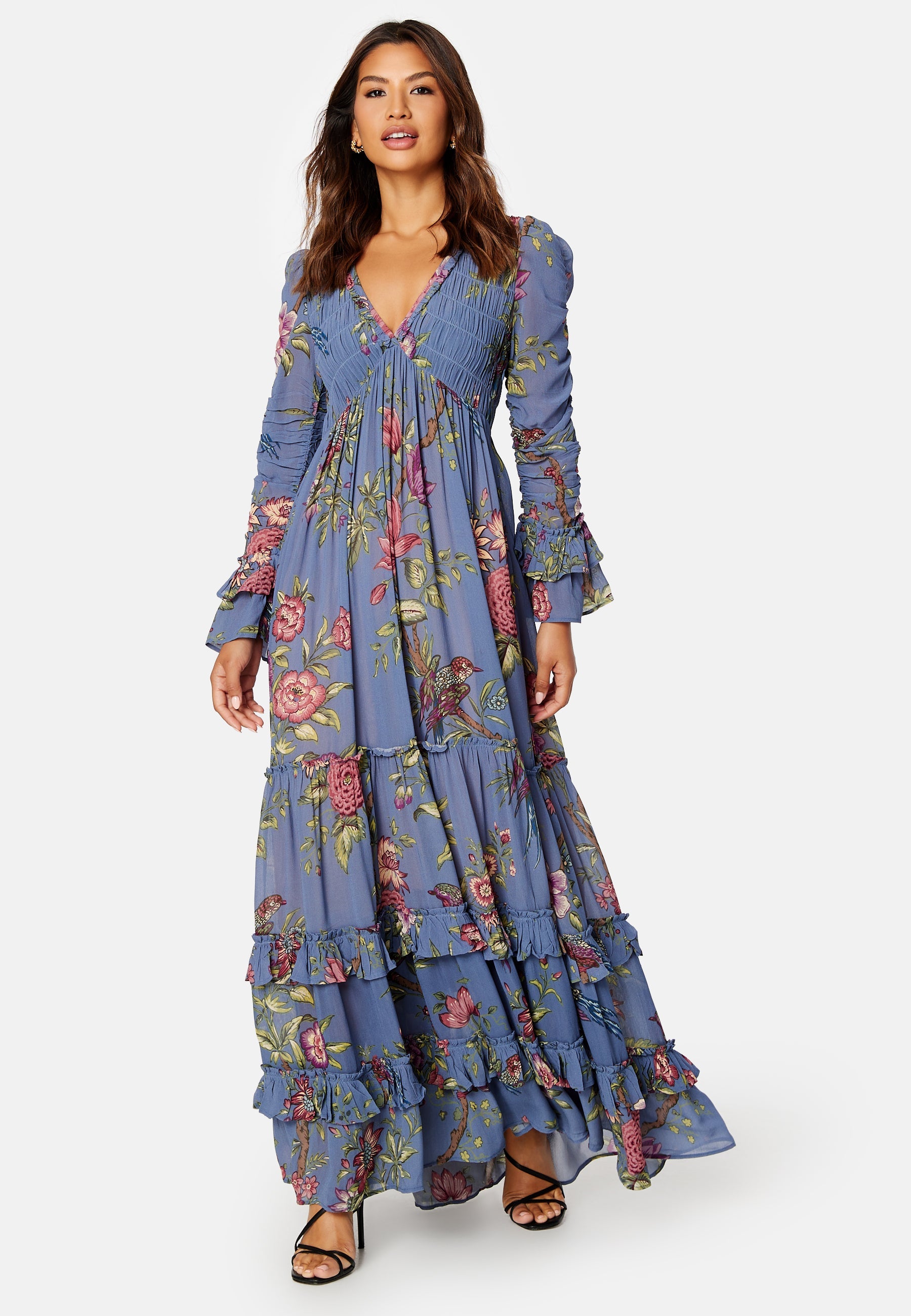byTiMo Drapy Georgette Maxi Dress