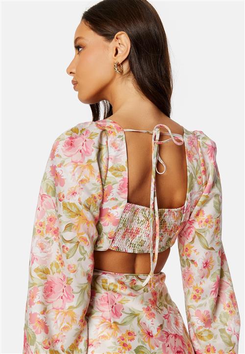 FOREVER NEW Ivy Satin Midi Dress