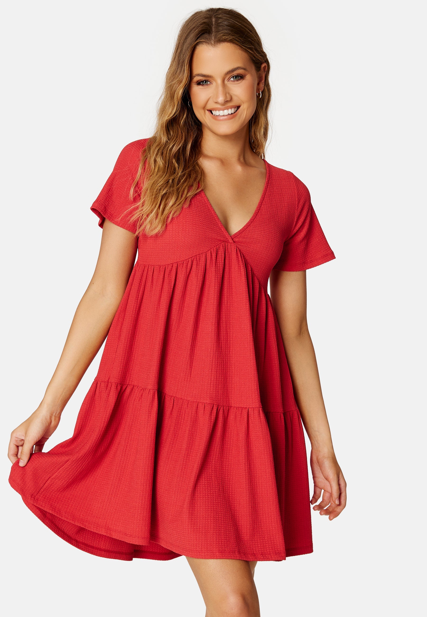 BUBBLEROOM Tianna flounce dress