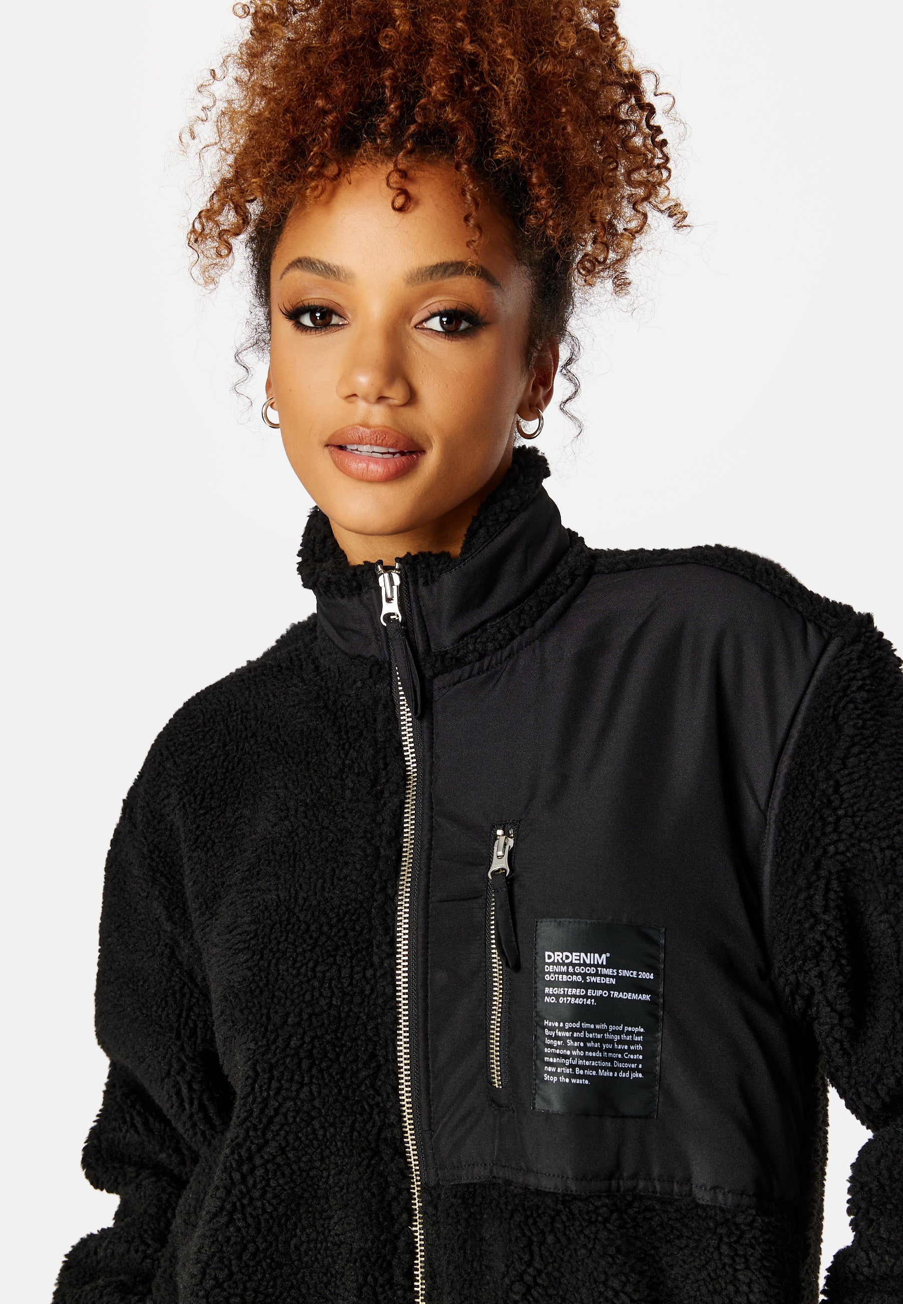 Dr. Denim Piper Pile Jacket