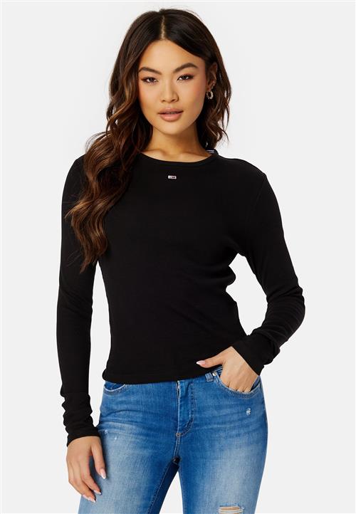 TOMMY JEANS Essential Rib LS