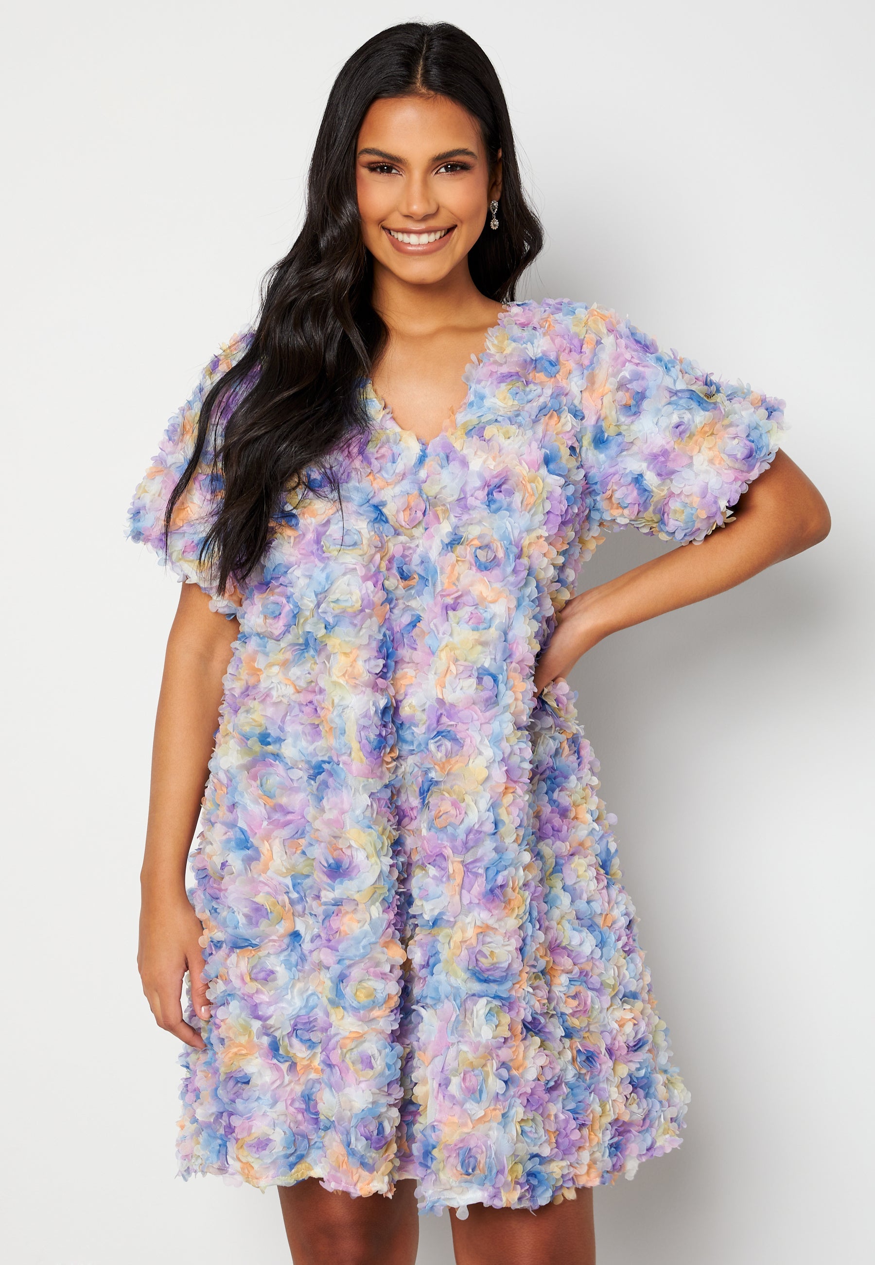 YAS Flowerly SS Dress