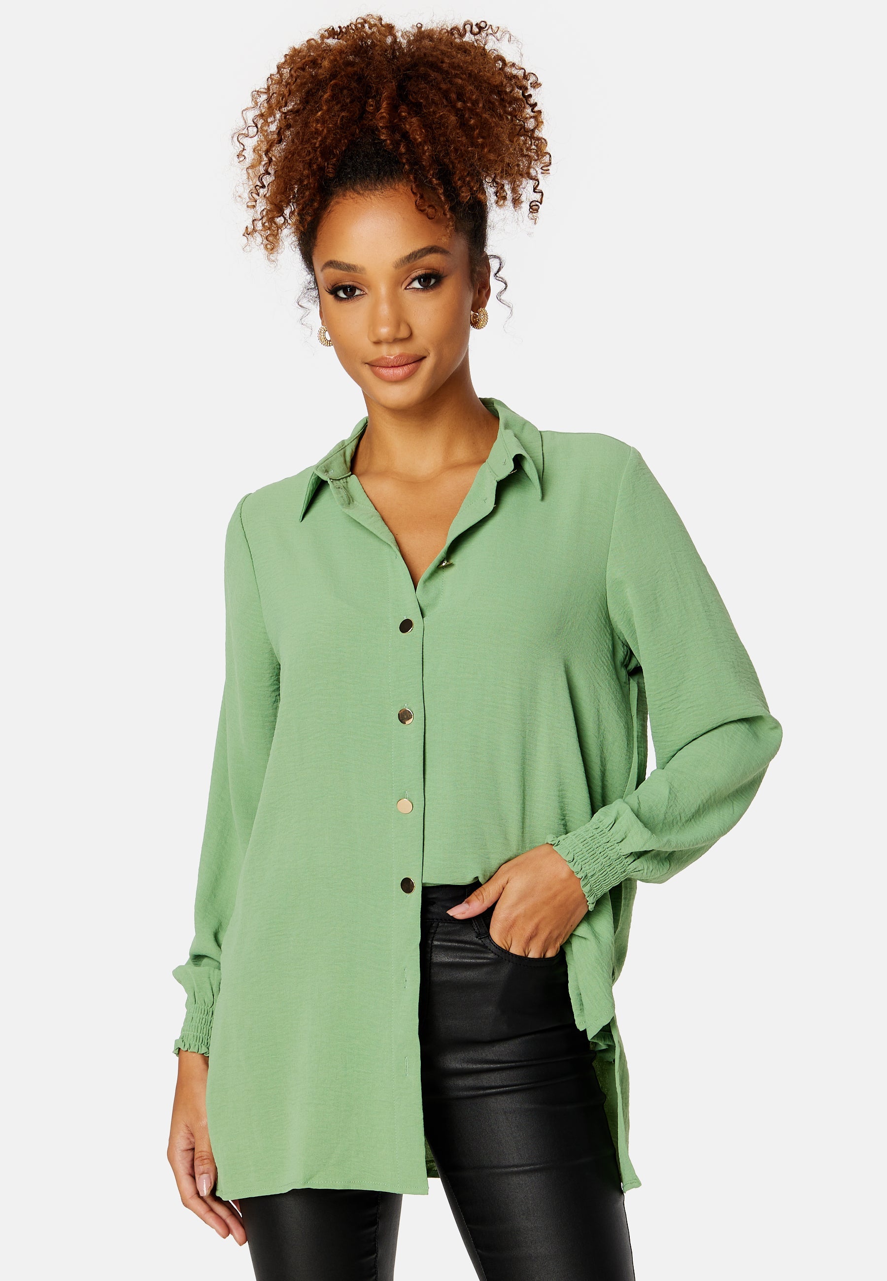 VERO MODA Laura L/S Loose Shirt