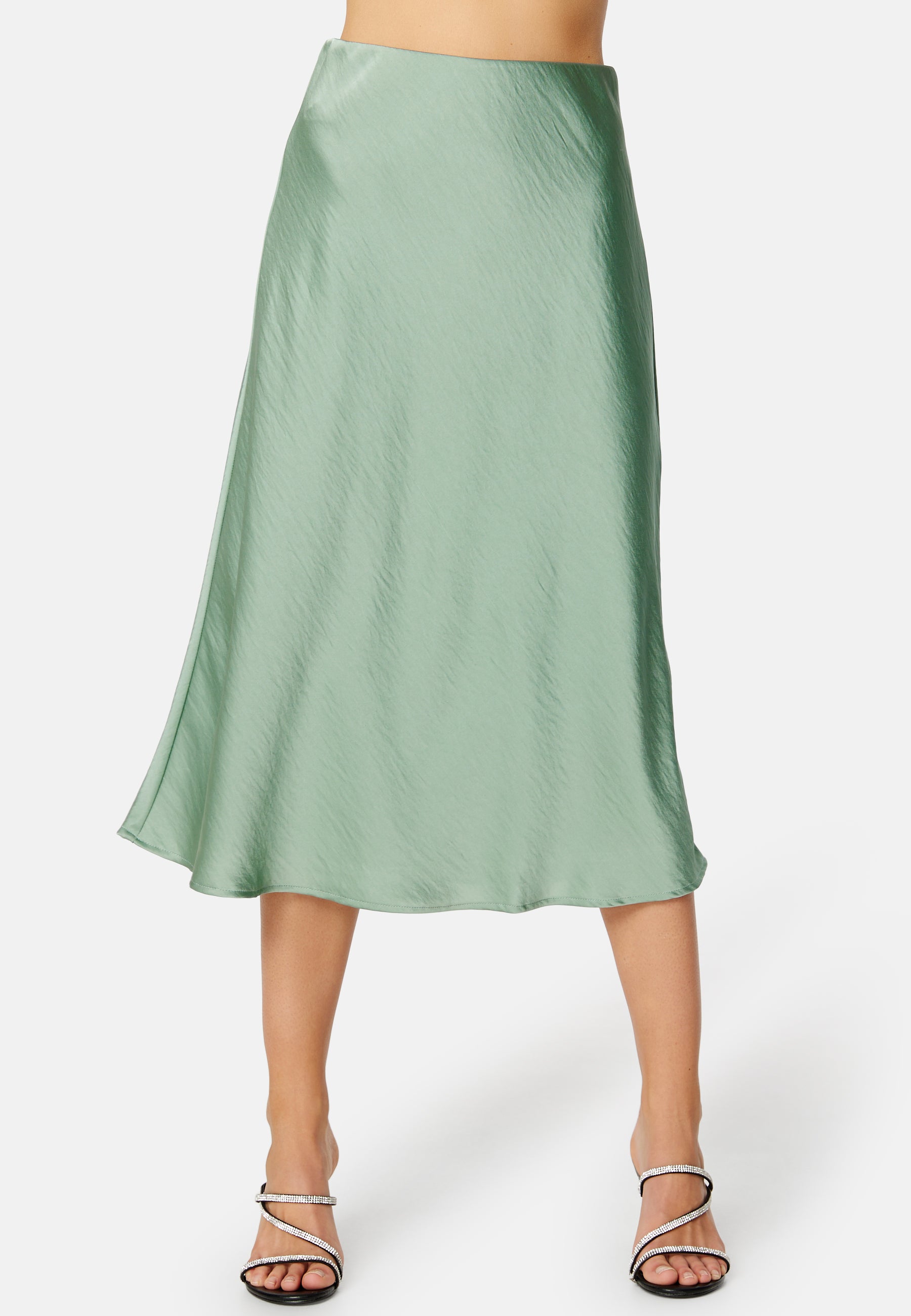 YAS Pastella HW Midi Skirt