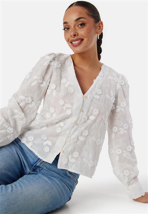 VERO MODA Vmpuna Ls Top Wvn