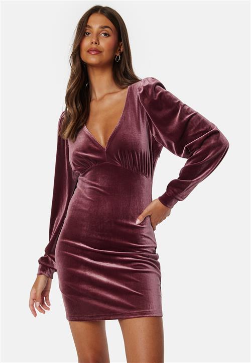 ONLY Smooth L/S V-Neck Dress