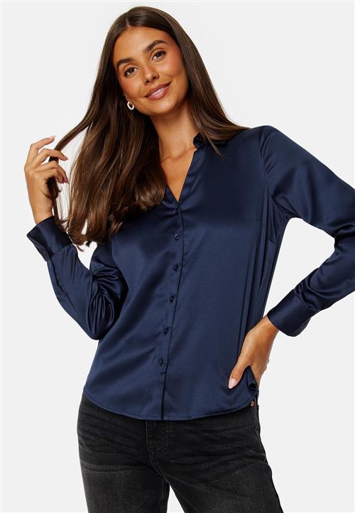 BUBBLEROOM Lillyanna Satin Shirt