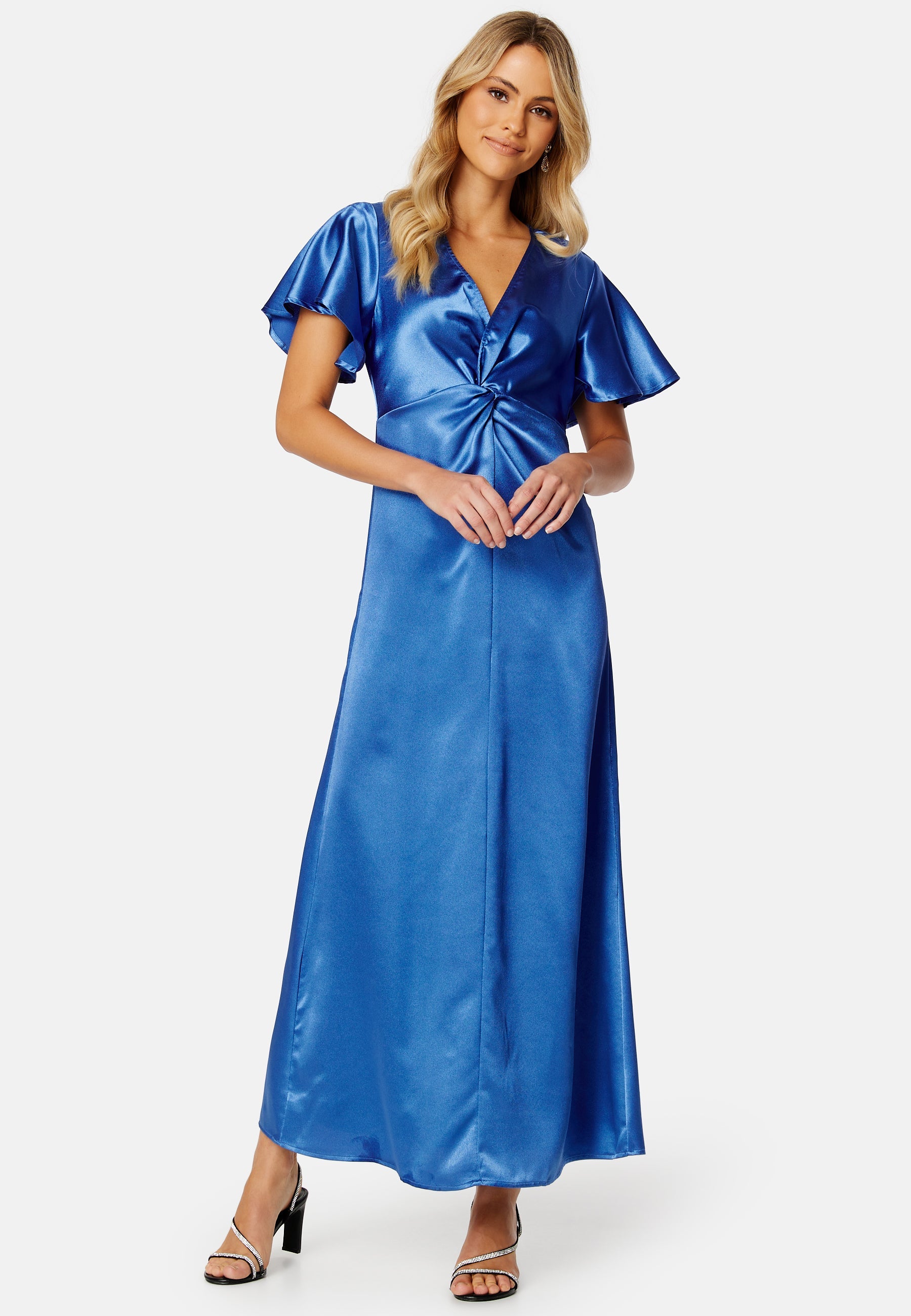 VILA Sittas V-Neck S/S Maxi Dress