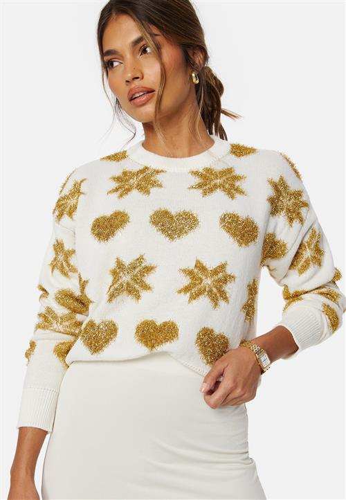 ONLY Xmas Love LS Loose O-Neck