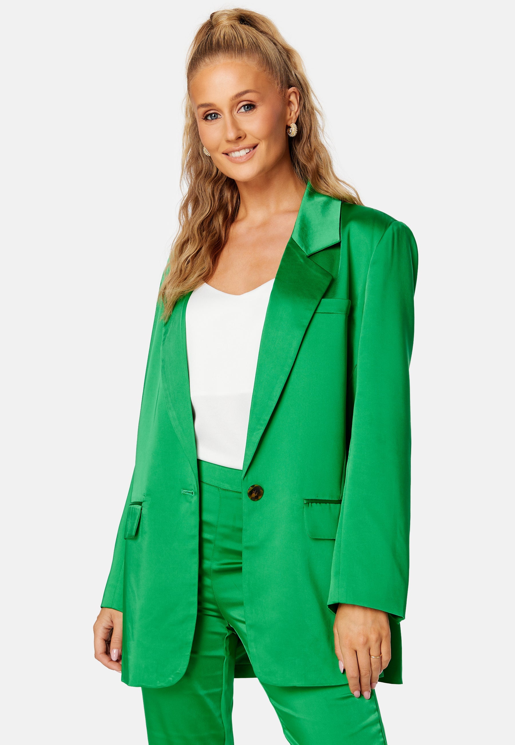 ONLY Lana-Mayra Satin Blazer