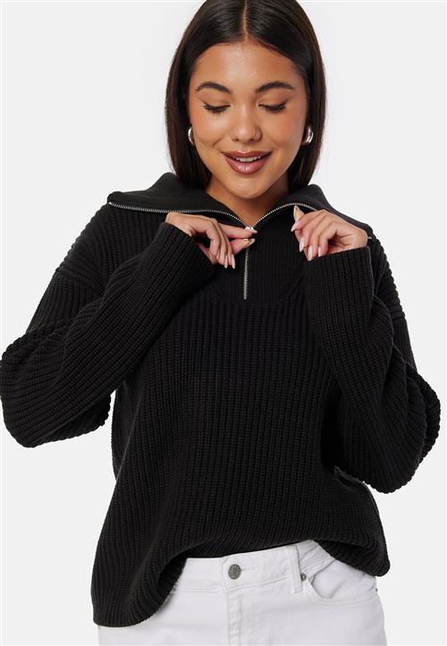 SELECTED Slfbloomie Ls Knit Half Zip