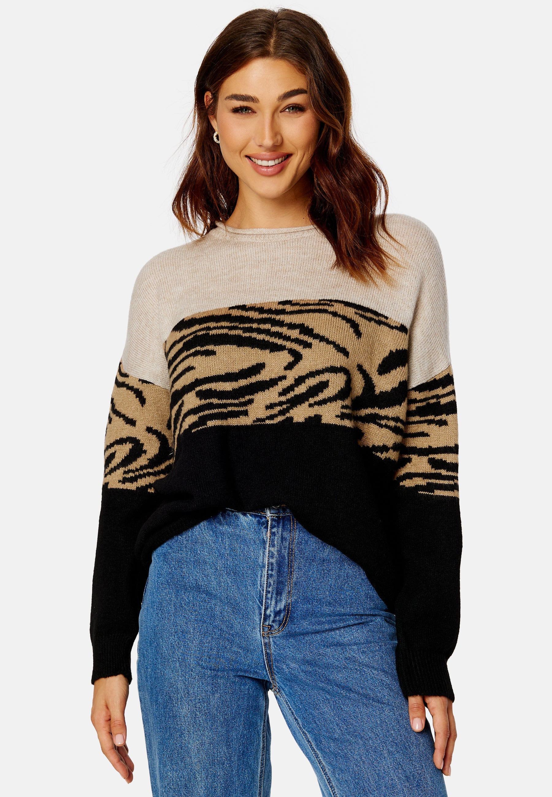 ONLY Jade Animal L/S Pullover