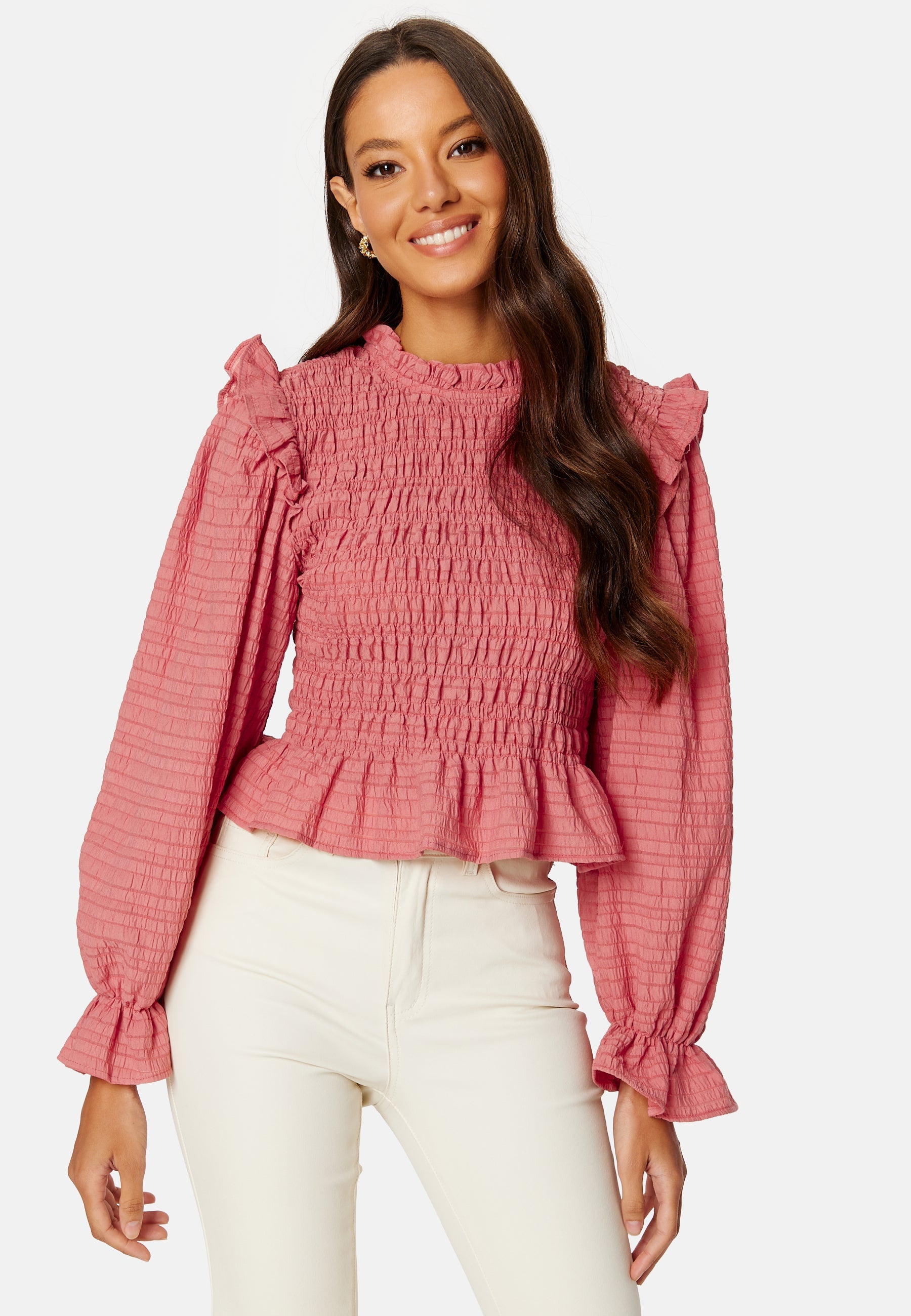 ONLY Lexi Carla Smock Frill L/S