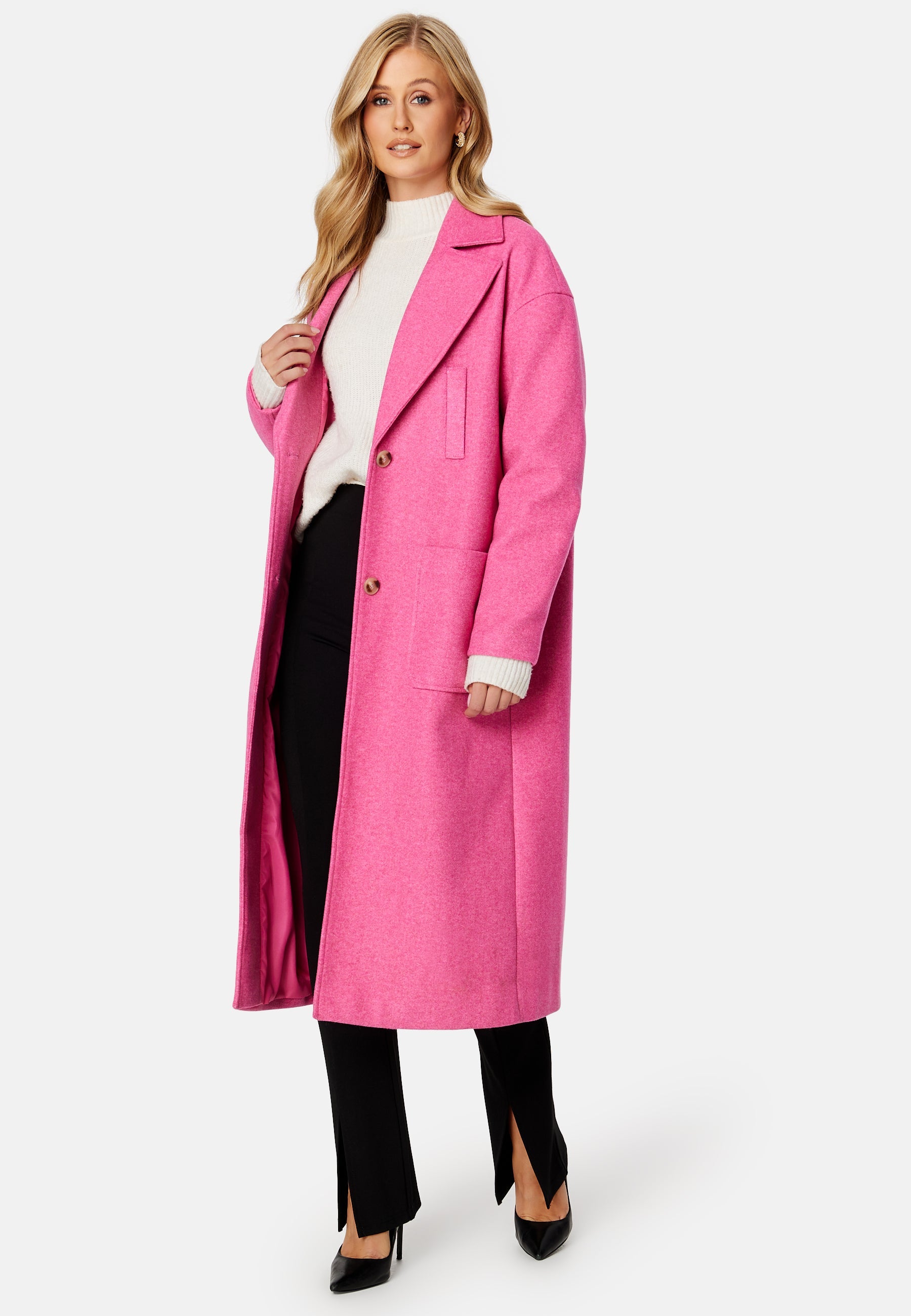 Pieces Nili Long Coat