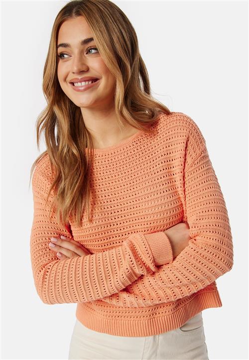 VILA Vibellisina Boatneck L/S Knit Top