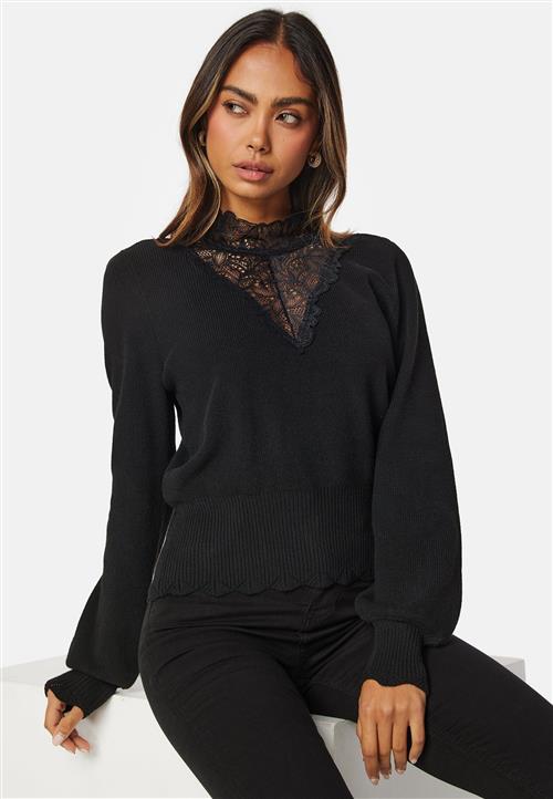 ONLY Rebecca LS Mix Highneck Knit