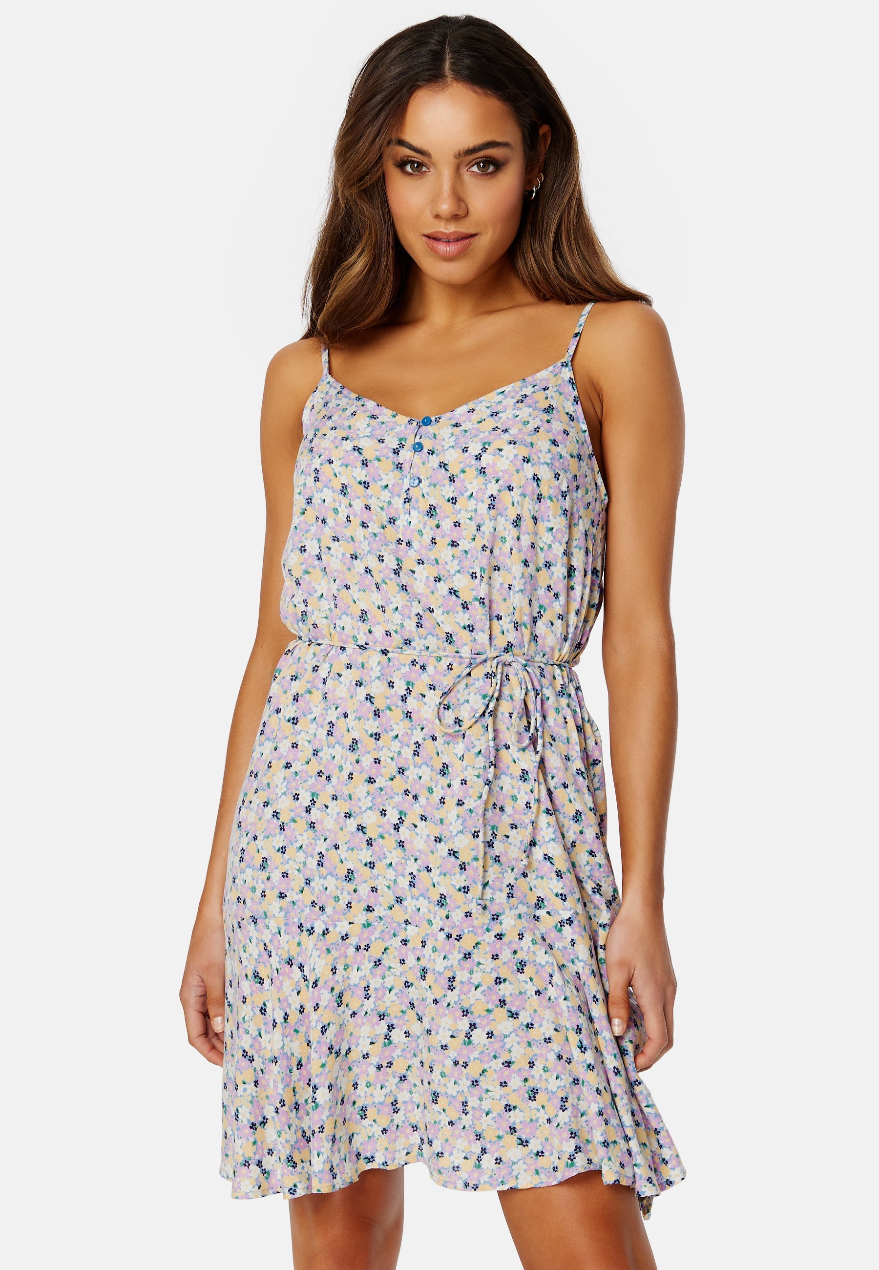 Pieces Nya Slip Button Dress