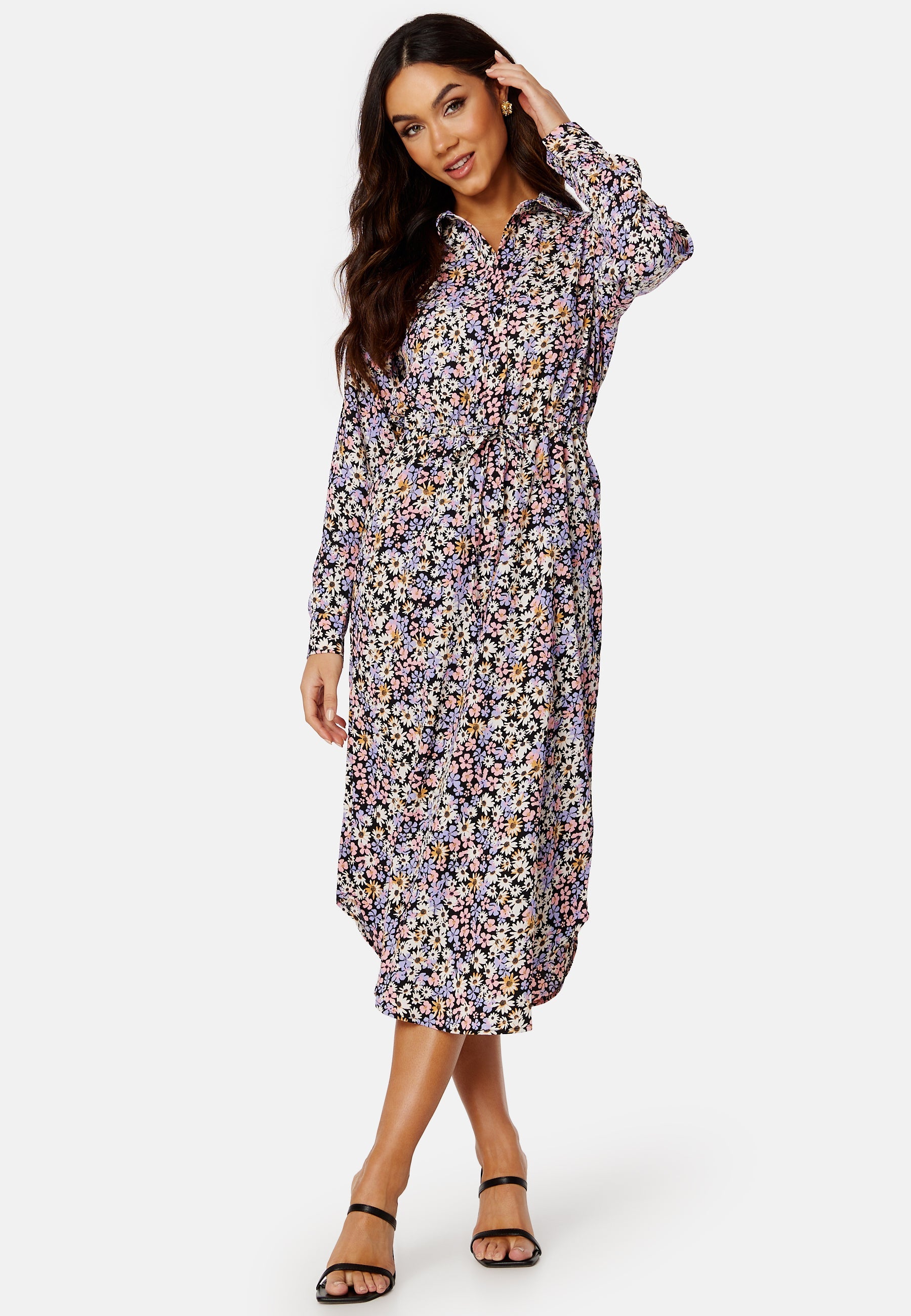JDY Soro L/S Midi Shirt Dress