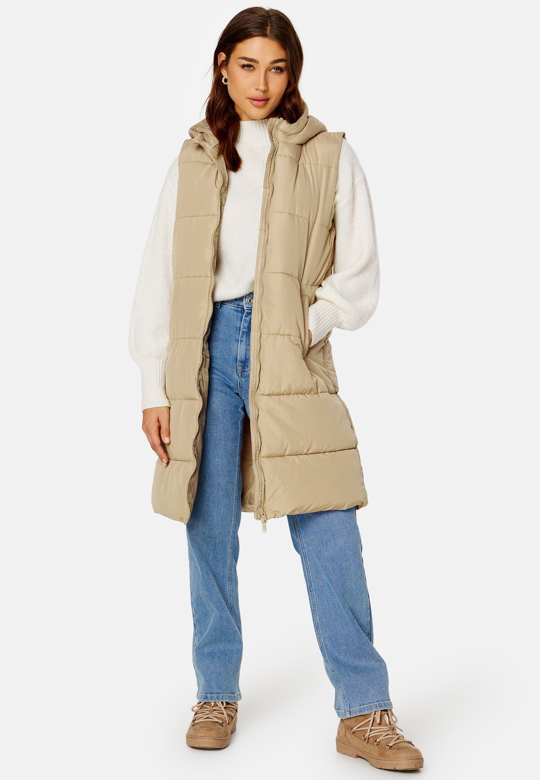 Pieces PCBEE NEW LONG PUFFER VEST