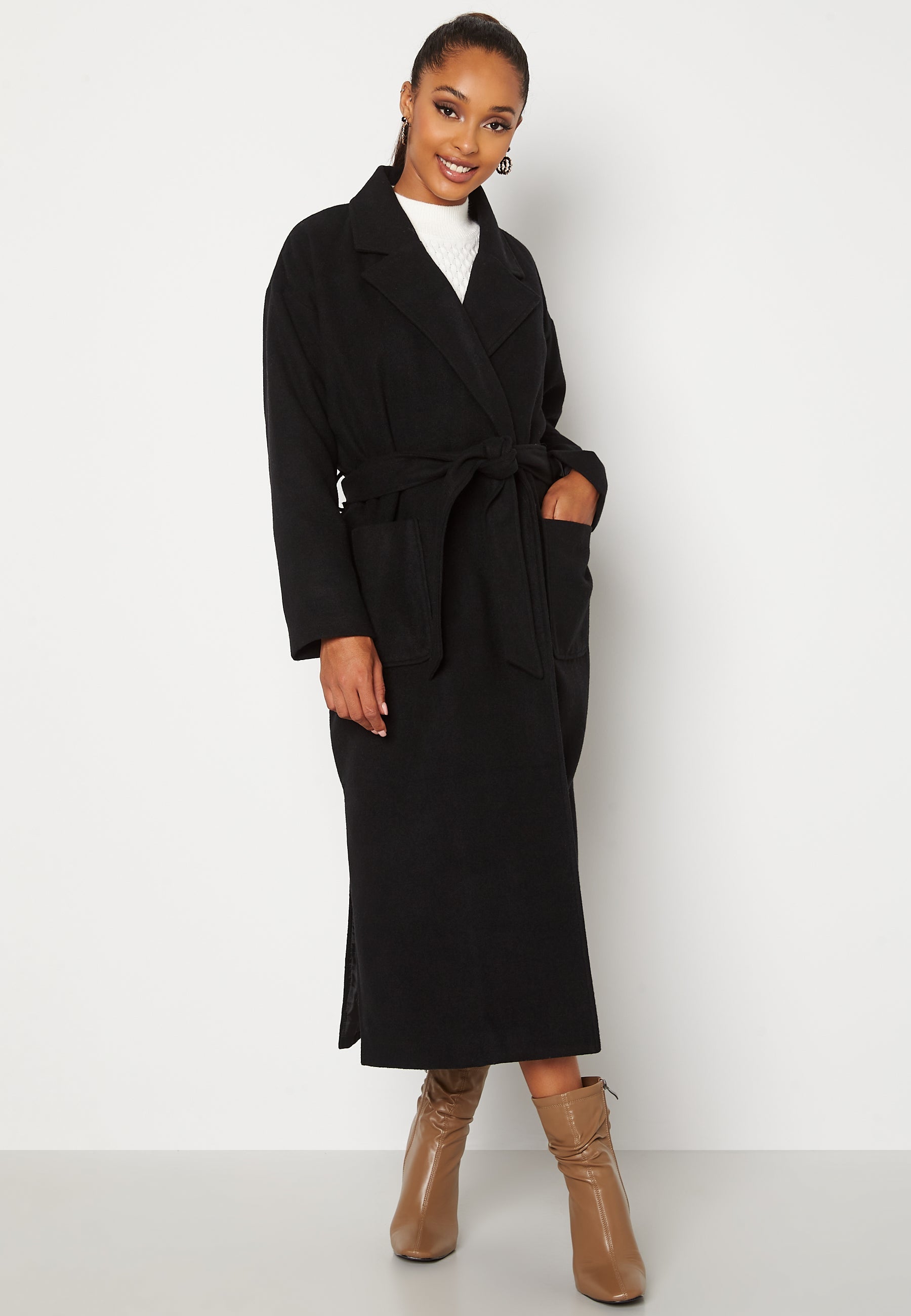 BUBBLEROOM Paloma Belted Coat