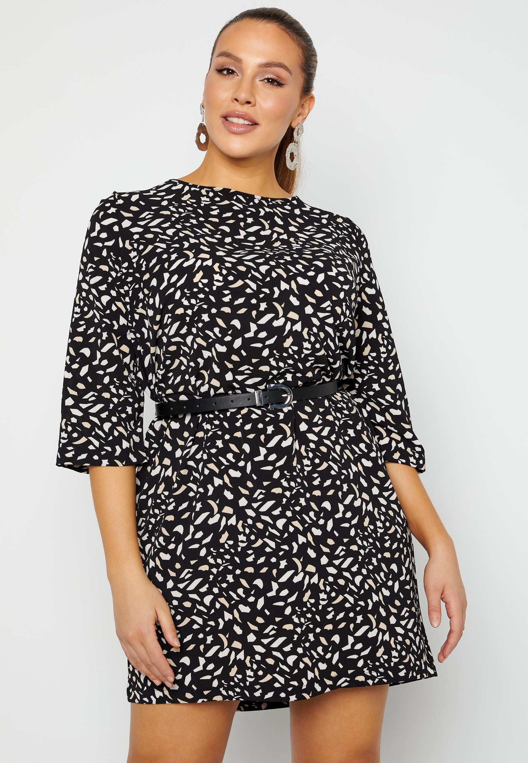 Bubbleroom Luxdalia 3/4 Tunic Dress