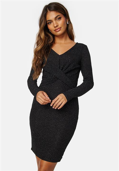 ONLY Queen V-Neck Glitter Dress