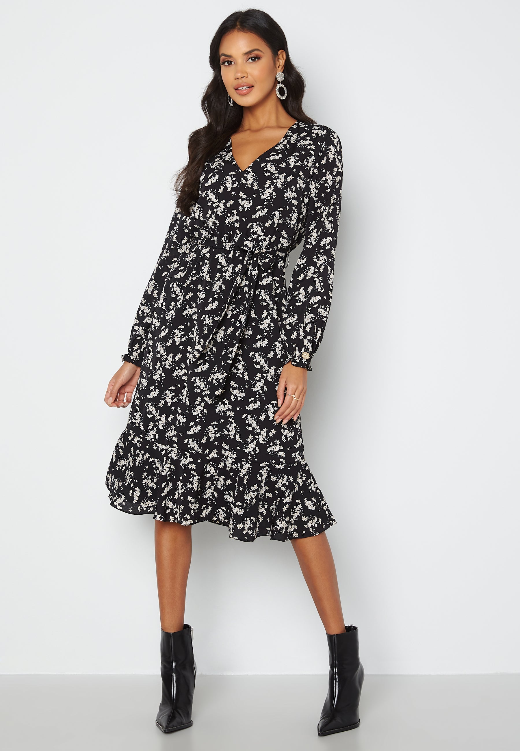 Chiara Forthi Francesca Flounce Dress