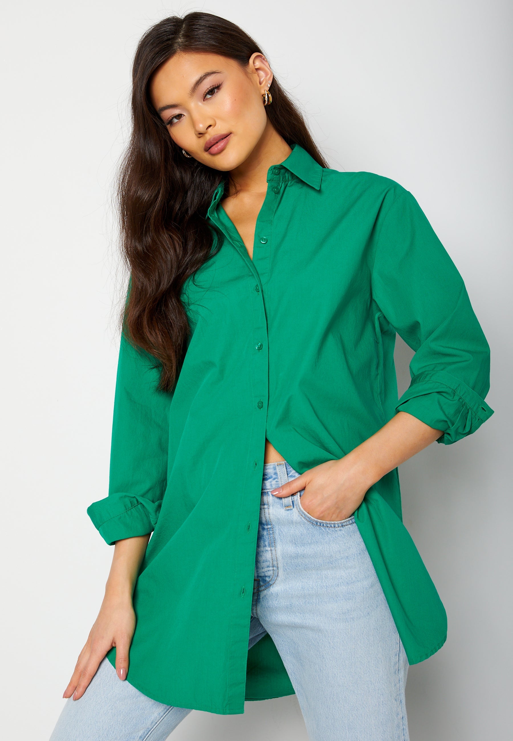 BUBBLEROOM Minou oversized long shirt