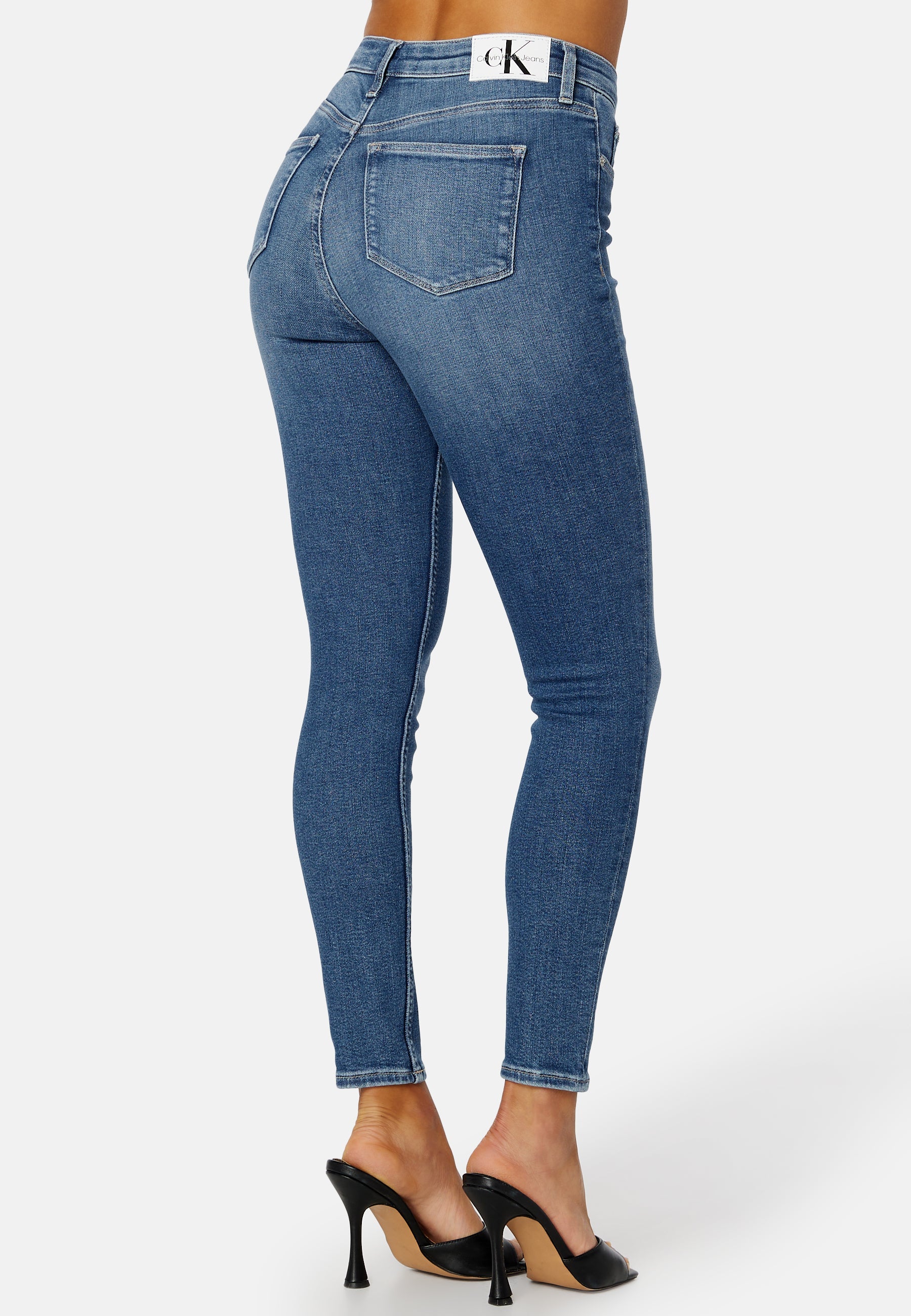Calvin Klein Jeans High Rise Super Skinny Ankle