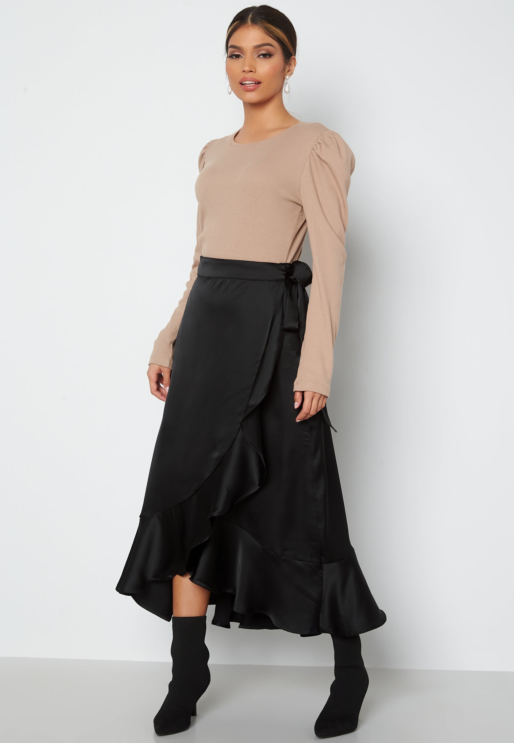 Object Collectors Item Sateen Wrap Skirt Fair