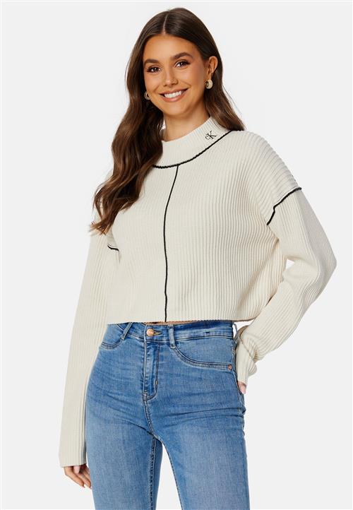 Calvin Klein Jeans Contrast Seaming Loose Sweater