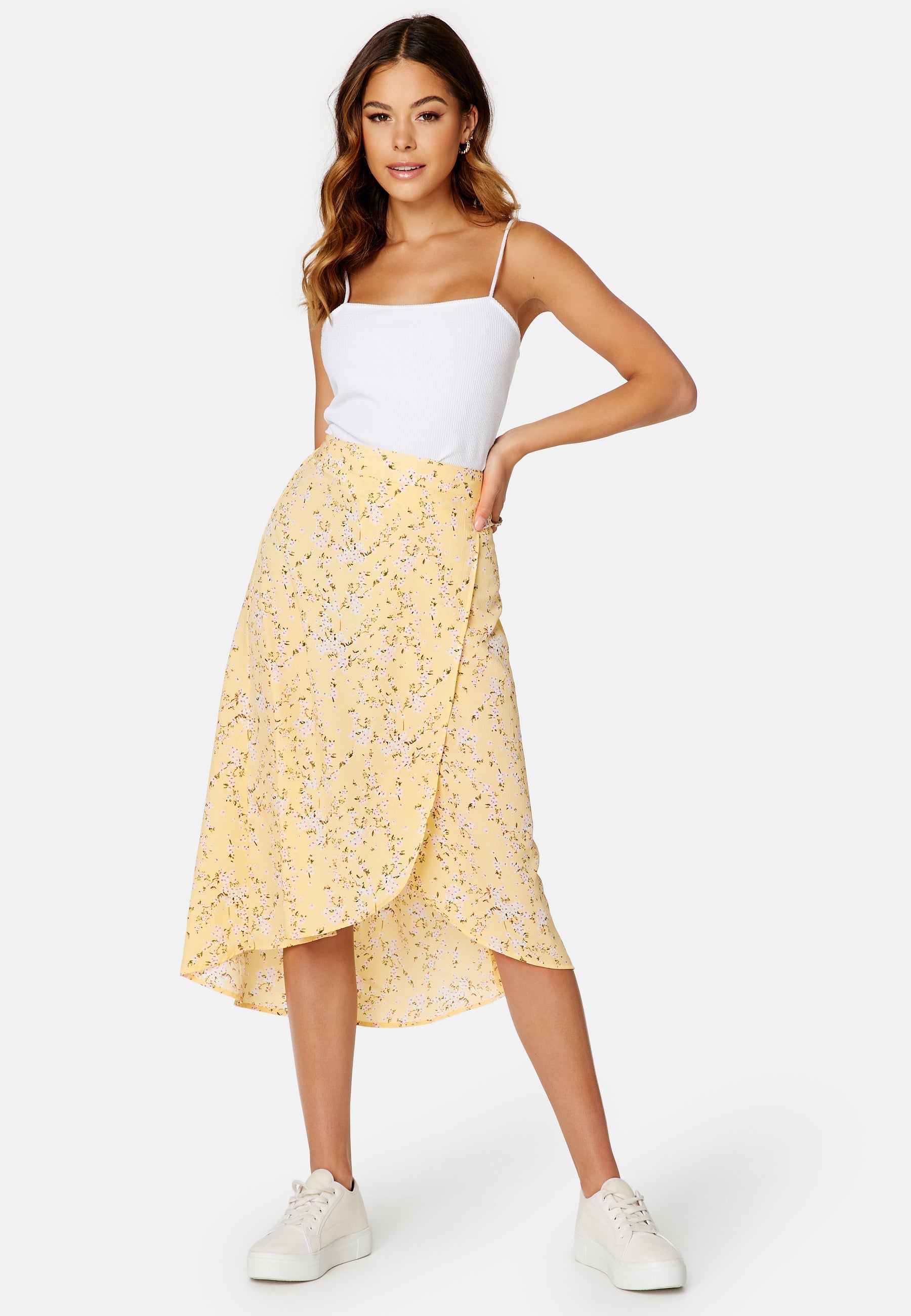 Happy Holly Ria high low skirt
