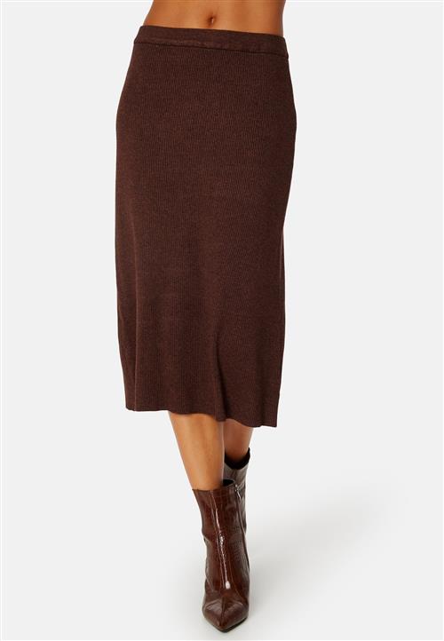 VILA Vicomfy A-Line Knit Skirt