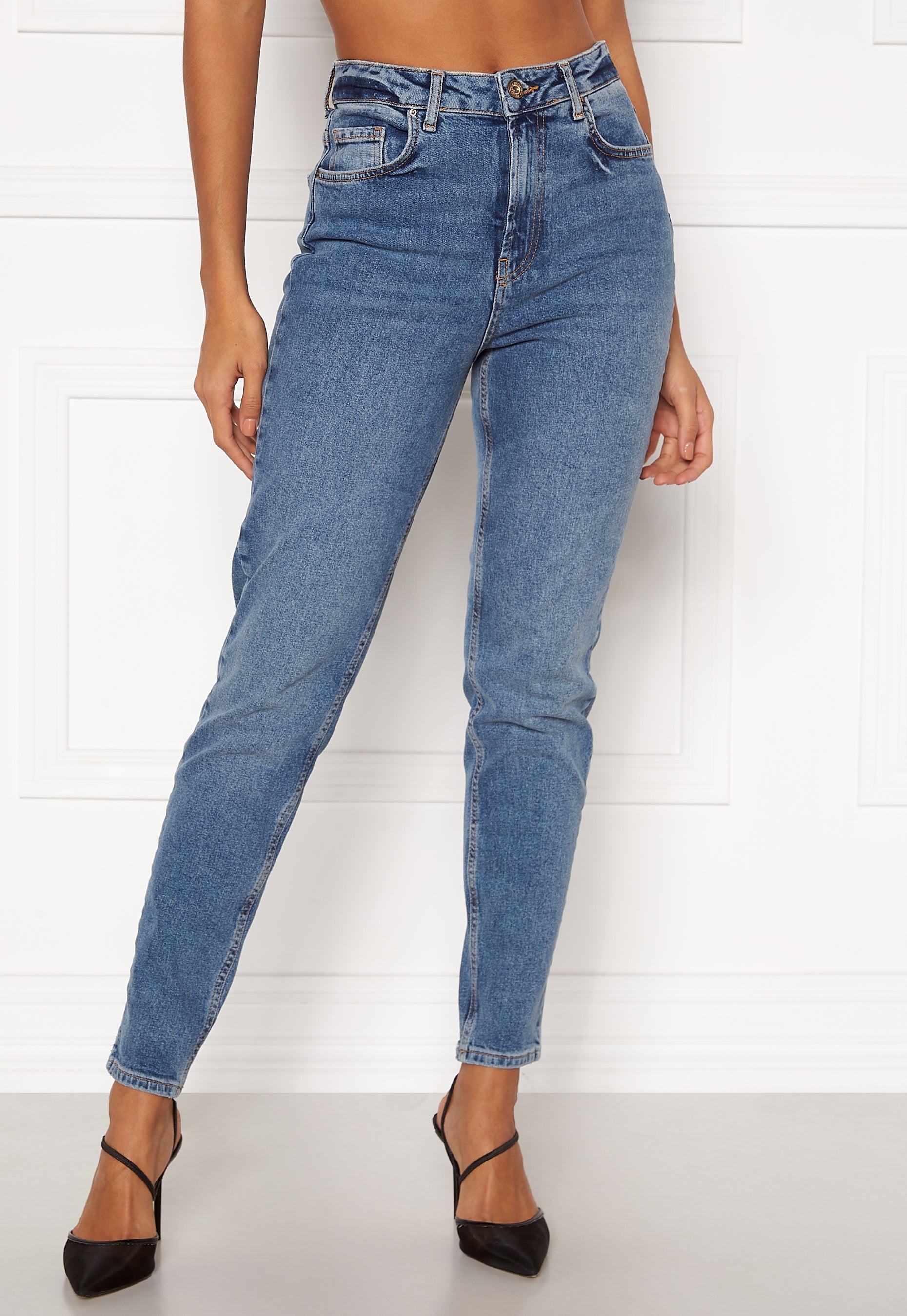 Pieces Leah Mom HW Jeans