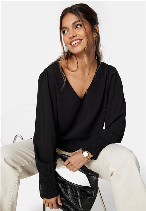 VERO MODA Vmlydia LS V-neck smock top