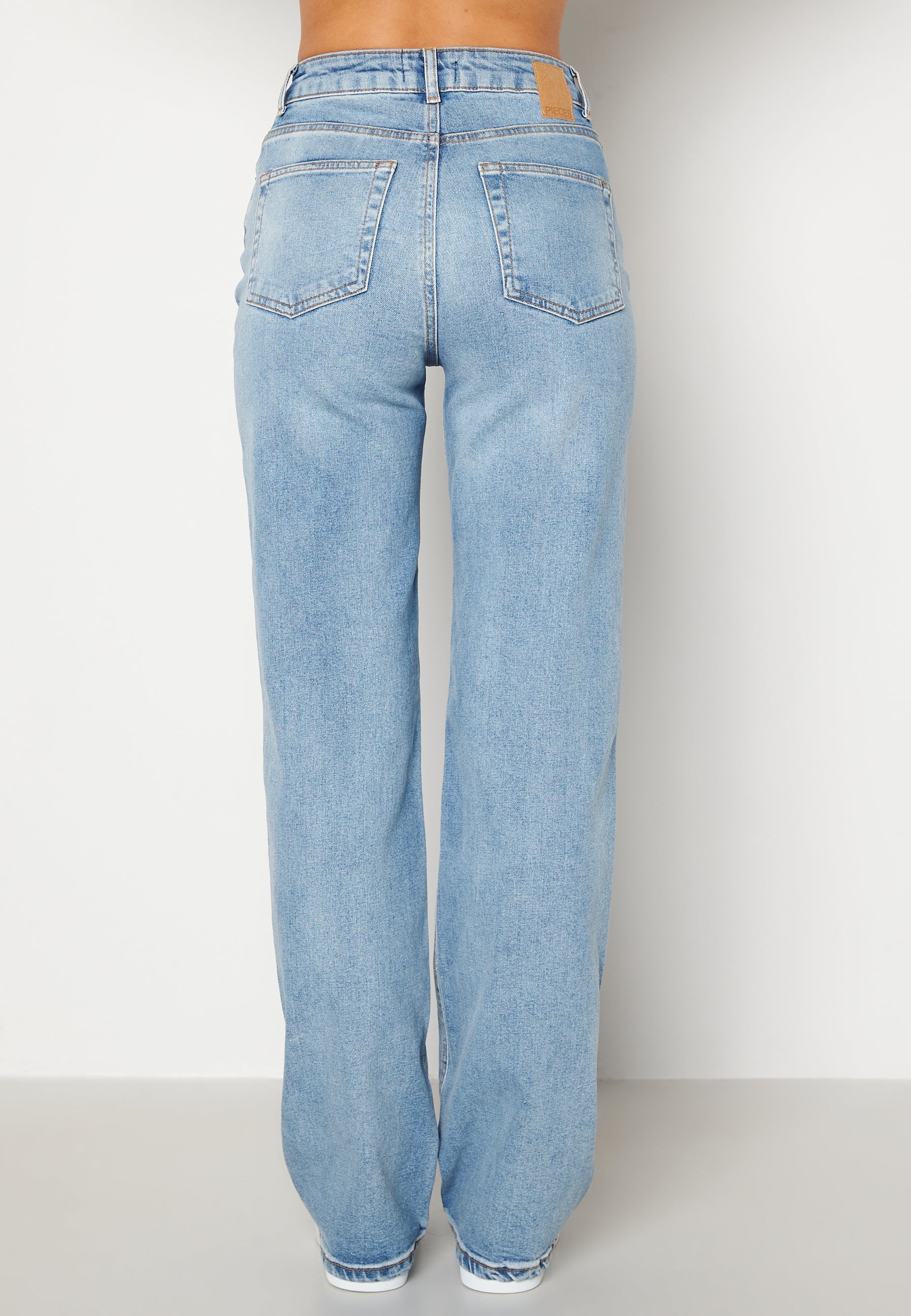 Pieces Holly HW Wide Jeans