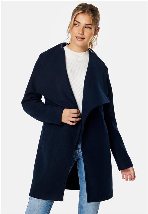 VILA Cooley Collar Belt Coat