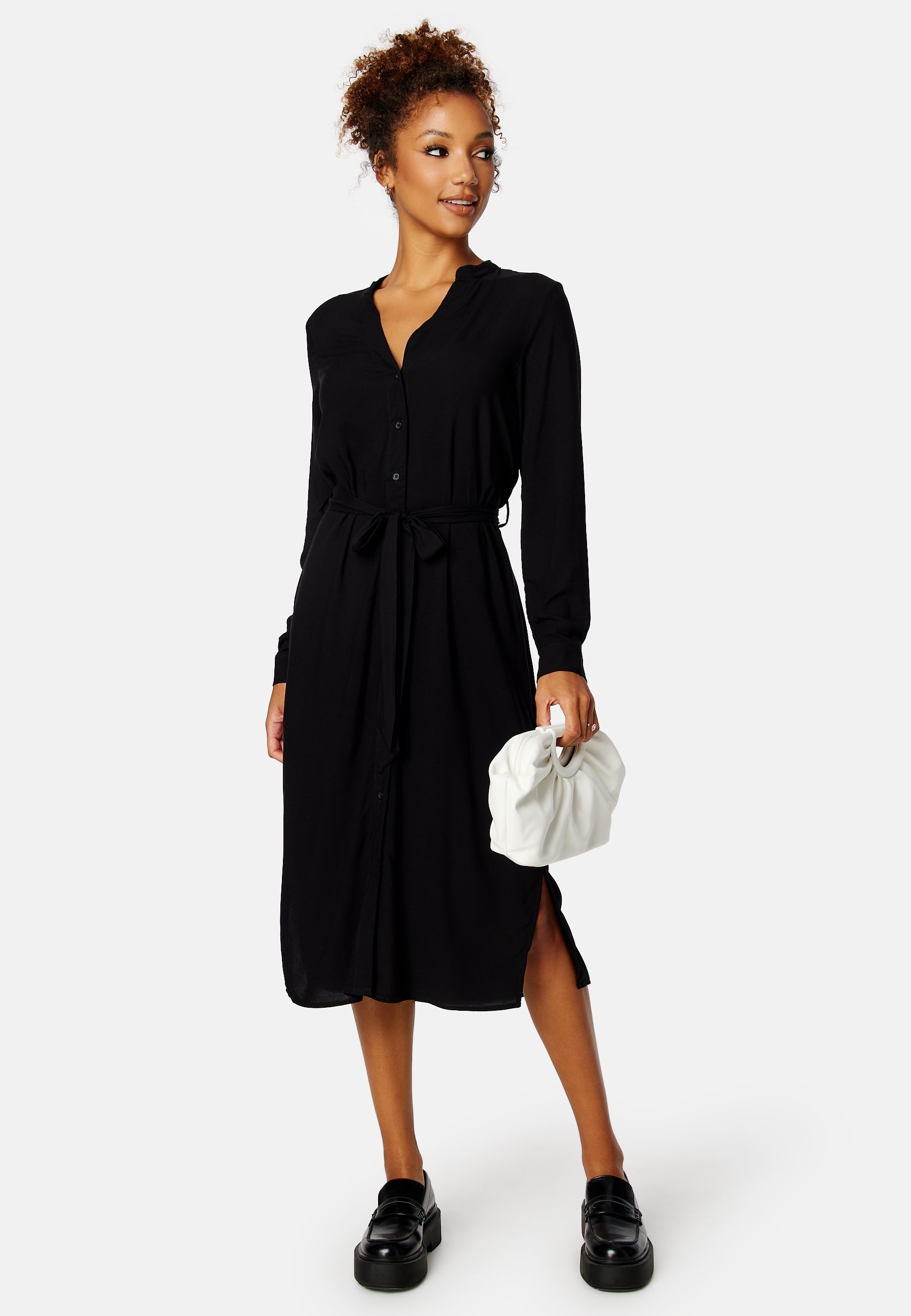VERO MODA Vica LS Shirt Calf Dress