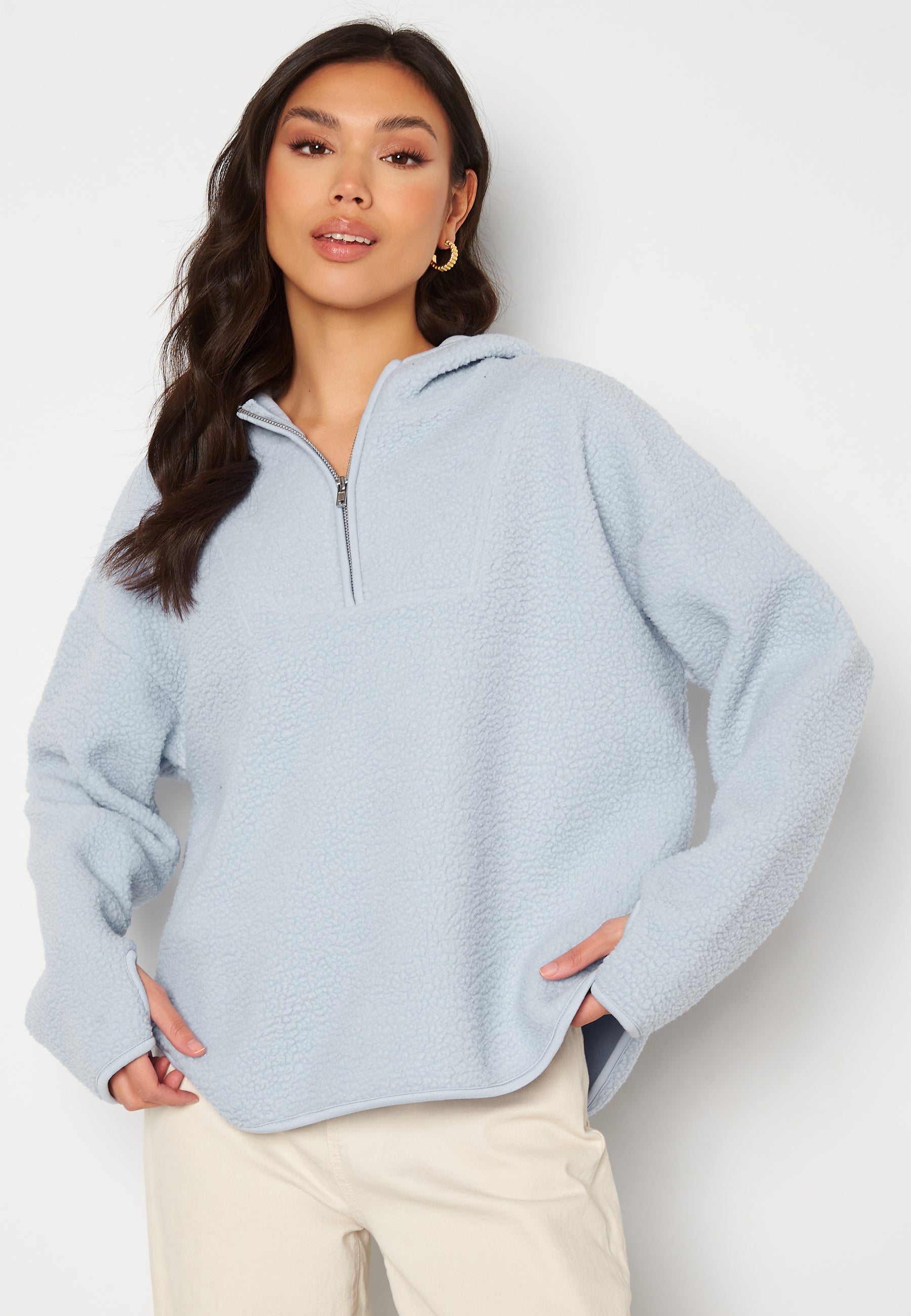 Pieces Sadie Fleece LS Hoddie